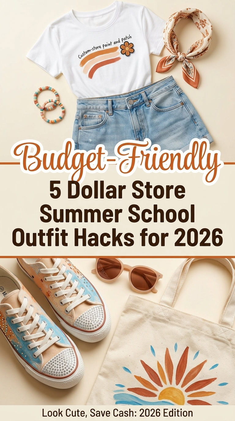 Dollar Store Magic: Summer School Outfits That Don't Break the Bank ✨