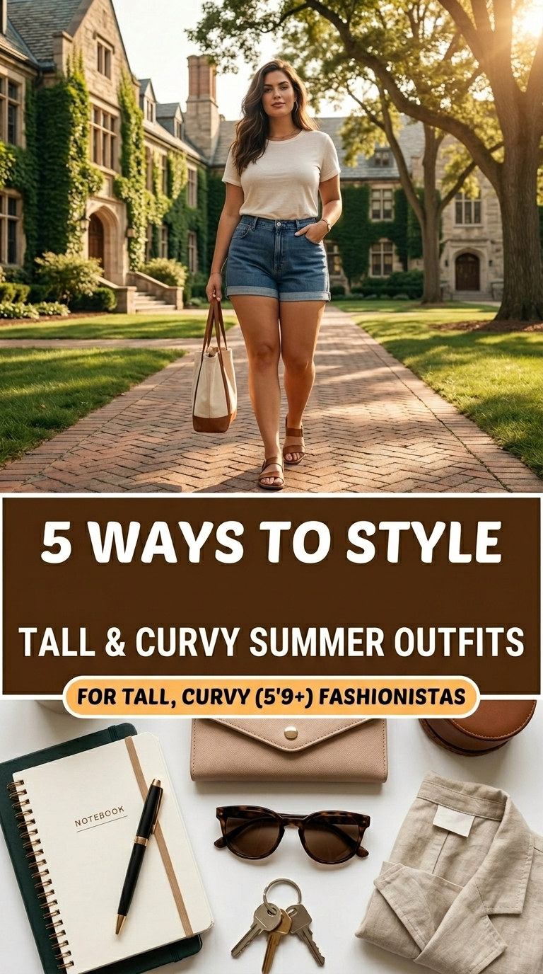 Stop Wearing Cropped Pants: The Ultimate Guide to Tall Curvy Summer School Outfits