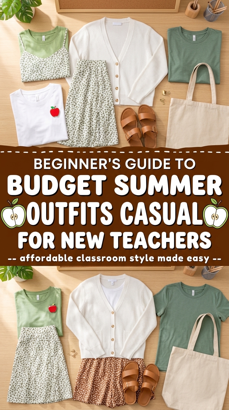 Teacher Outfit Ideas: Styling Summer Casual for Back to School