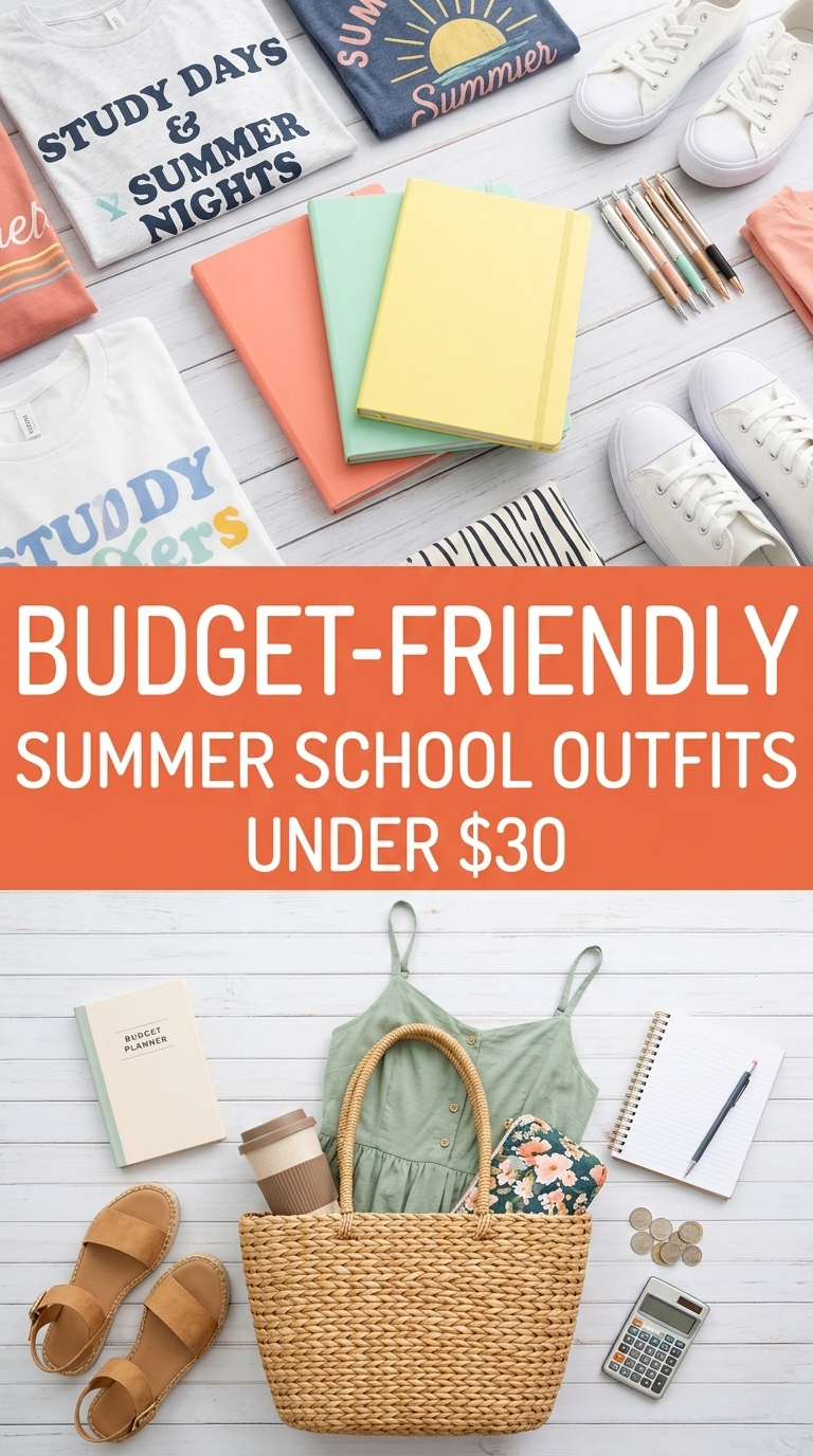 Summer School Style on a Shoestring: 5 Cute Looks Under $30