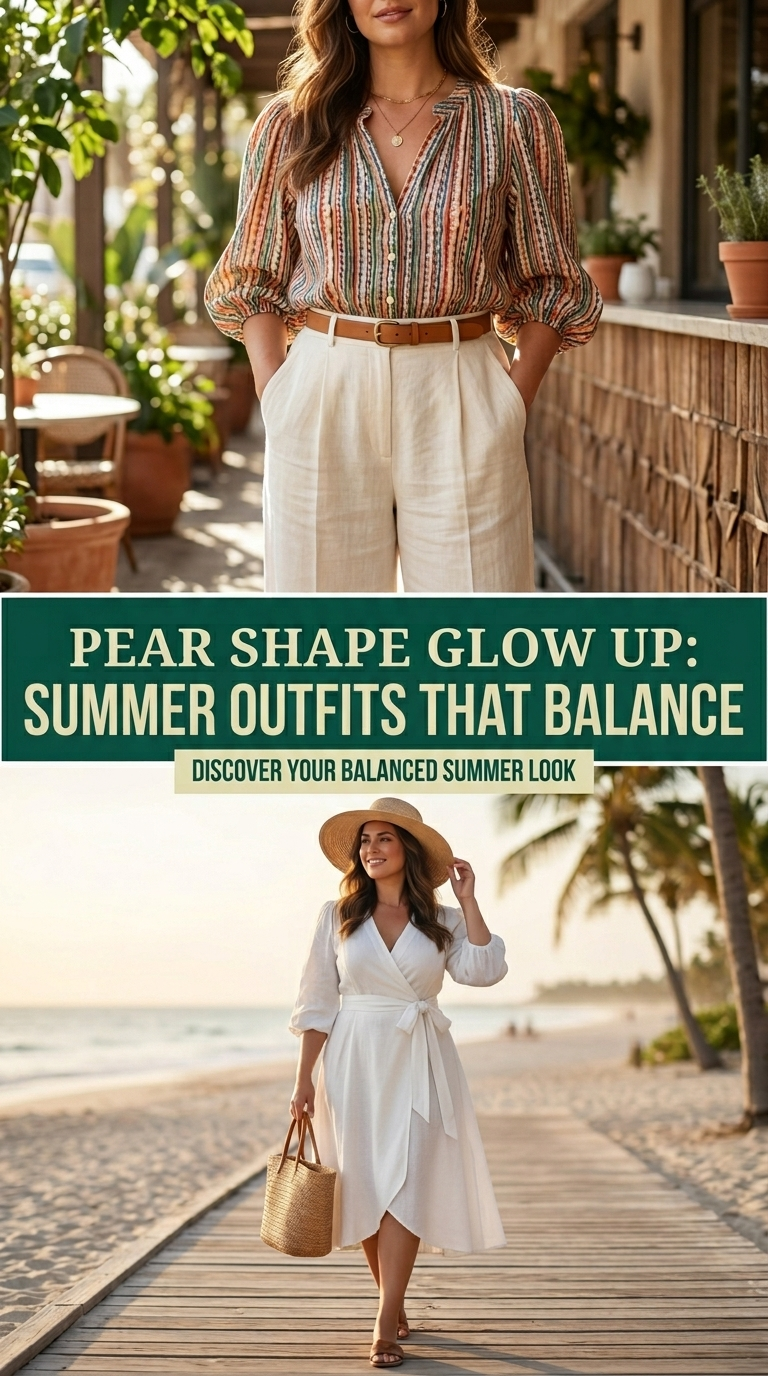 Summer Pear Shape Outfits: 10 Ways to Balance Your Proportions