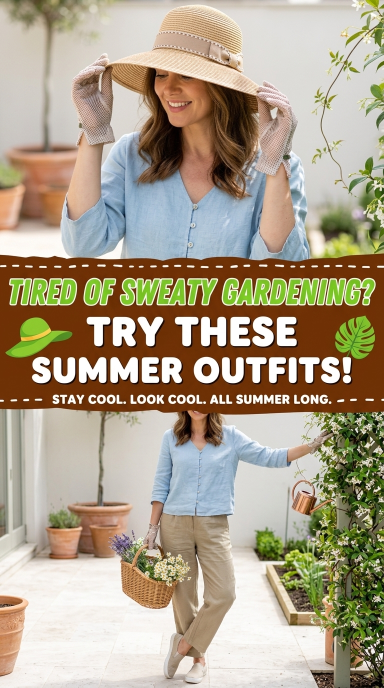 Stylish Summer Outfits for Weekend Gardening Projects